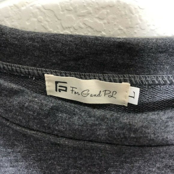 For G And PL Women's Crew Neck Pullover Sweatshirt - Picture 3 of 4